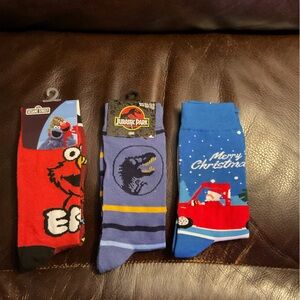 Sesame Street Elmo Red Socks